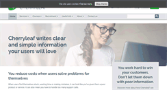 Desktop Screenshot of cherryleaf.com